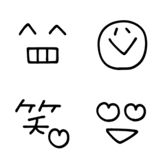 Handwriting marker emoji