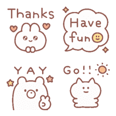 moving!cute mini sticker – LINE Emoji | LINE STORE