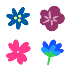 可愛繽紛療癒花朵