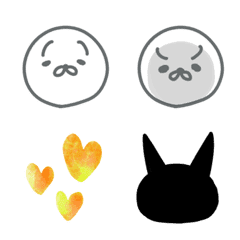 no ear dog emoji