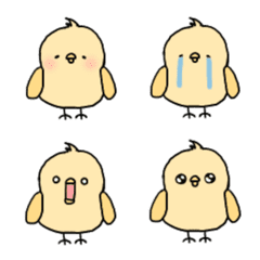 Little yellow bird Emoji