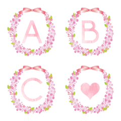 sakura wreath flower emoji