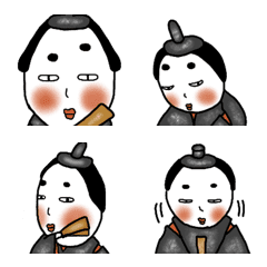 A japanese ancient noble's Emoji