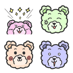 World of Plush toy (colorful bears)