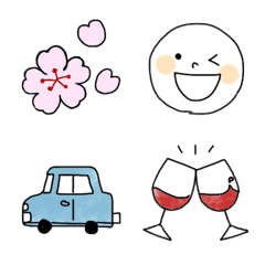simple and cute emoji (basic emoji) 2