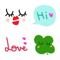 (Various emoji 321adult cute simple)