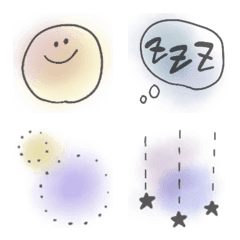 อิโมจิไลน์ symbol emoji/simple/nuance color