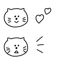 Cat emoji background transparent