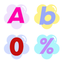 ABC alphabet lovely emoji