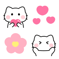 Cute Colorful Pastel colored Cat Emoji