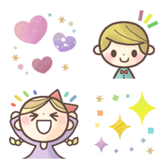 อิโมจิไลน์ Cute Emoji for boys and girls 9