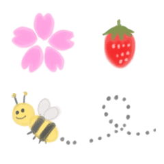 sakura Emojis for spring