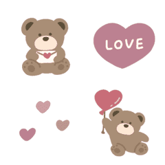 Animation bear Emoji.