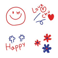 Two-color emoji 2