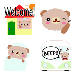 Lucy Bear Perdamaian Dunia Emoji