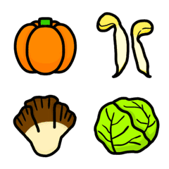 Rounded vegetable emoji