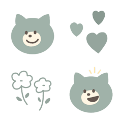Dull green natural emoji