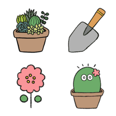 Sabochan's Gardening&Plants Emoji