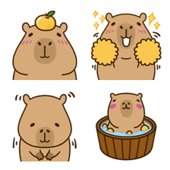 Kapi Capybara : Emoji
