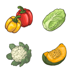 Delicious Vegetables Emoji