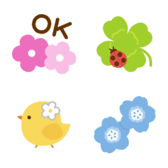 simple happy spring emoji