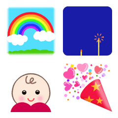 Spring and summer animated emoji