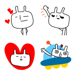 Not cute rabbit Emoji