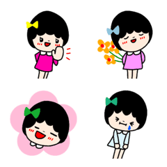 Bob Cut Girl Emoji