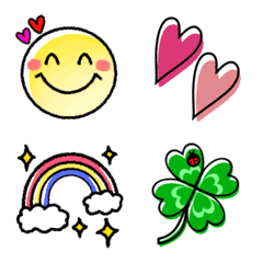 Simple, colorful & cute emoji