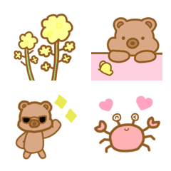 mochikuma spring and summer Emoji