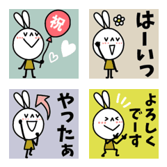 motto's vRabbit Emojis -ver.3