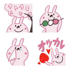 Spring emoji of the rabbit