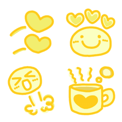 Everyday yellow Emoji(2)