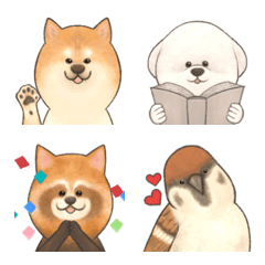 Move! Animal emoji like picture books