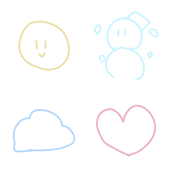 らくゆる絵文字