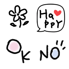 Handwritten basic Emoji No.2
