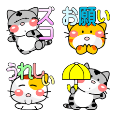 Three cute cats that can be used daily2