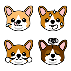Various Corgi Emoji
