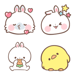 Moving Normal rabbit Emoji