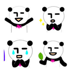 Expressionless panda RK Emoji43
