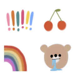 colorful bears Emoji.