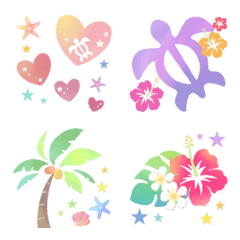 Adult cute tropical Emoji