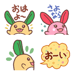 Heartwarming Sprin's greeting emoji