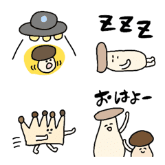 Mushroom emoji poca