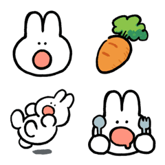 rabbit with open mouth Emoji