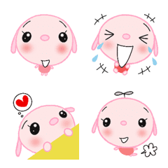 peach color mochi emoji