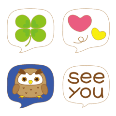 kawaii and friendly Emoji