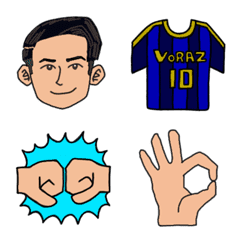 No.10 player of VORAZ FUTBOL CLUB