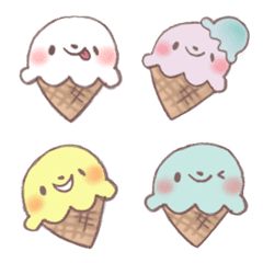 Cute ice cream  revised version