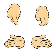 Common hand emojis